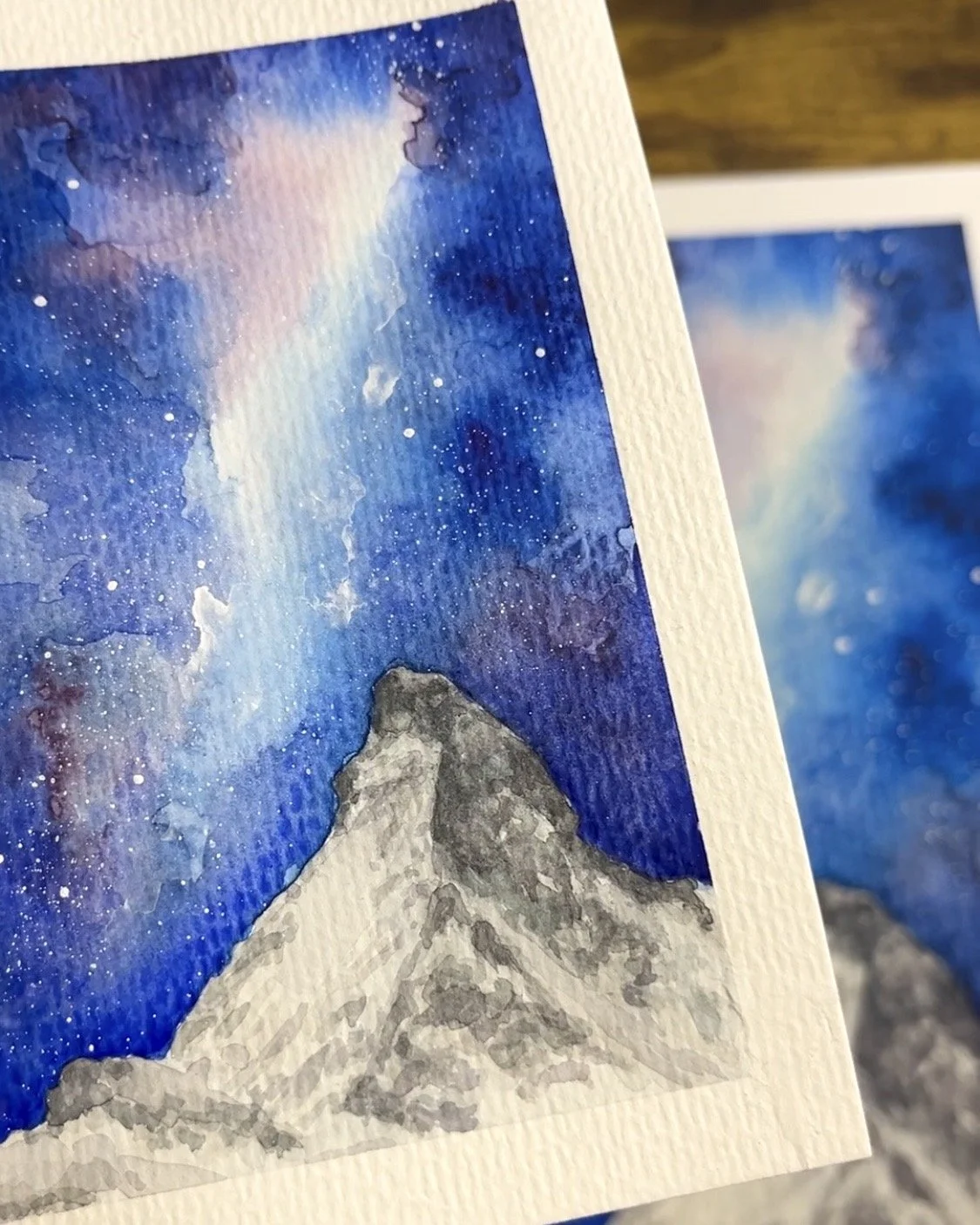 Matterhorn Watercolour Paintings
