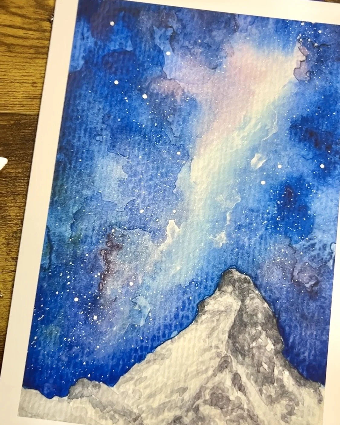 Matterhorn Galaxy Watercolour Art Print.jpg