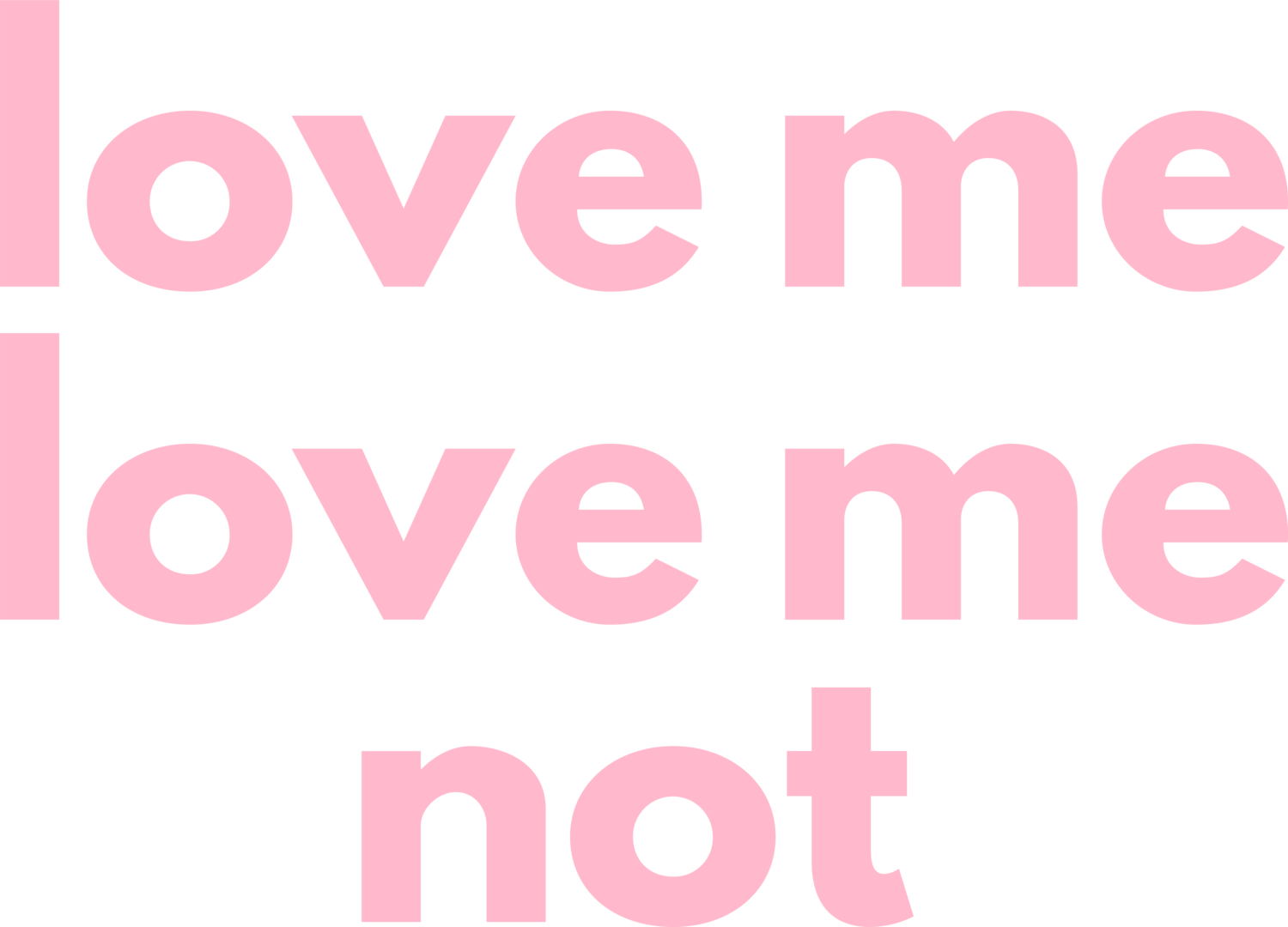  love me love me not