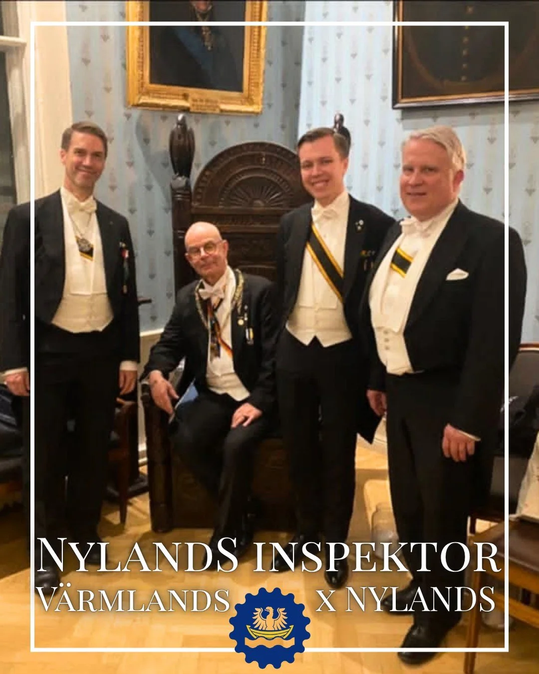 Enlgish below🙌🏼

Inf&ouml;r Jubileumshelgen med Nylands nation blickar vi tillbaka p&aring; den fantastiska G&auml;ddfesten som Nyl&auml;nningarna ordnade f&ouml;r ett par veckor sedan, d&auml;r Nylands nye inspektor installerades. Stort grattis ti