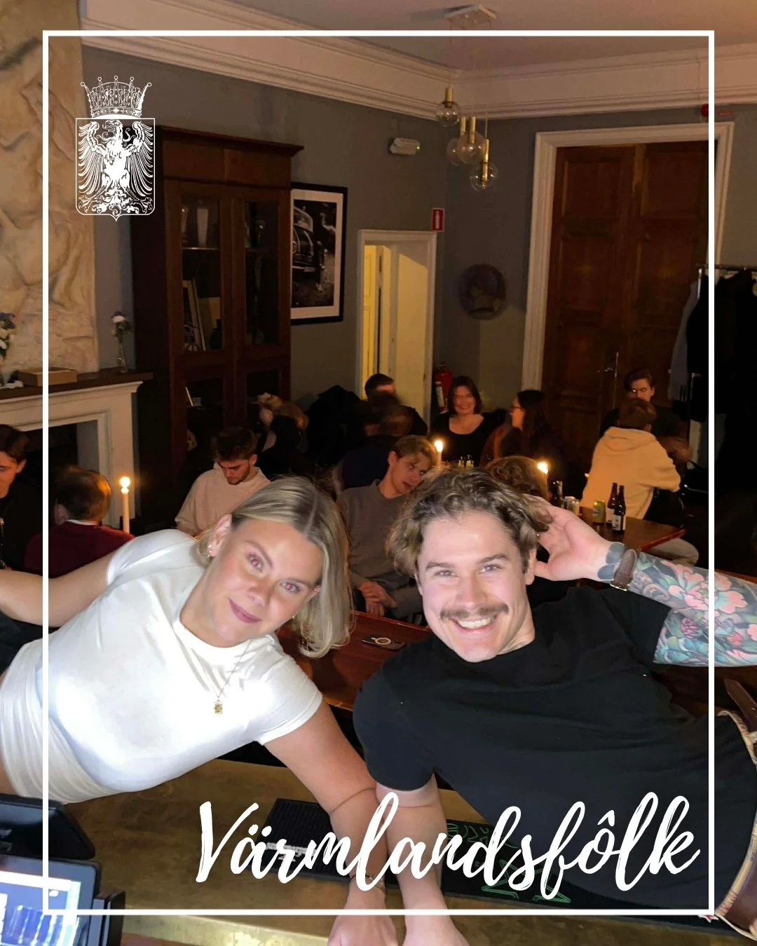 English below 🙌

Veckans V&auml;rmlandsf&ocirc;lk &auml;r inga mindre &auml;n Fanny Sandblad och Isac Vidfelt, nationens aktivitetsansvariga, som styr ihop alla m&ouml;jliga roliga evenemang f&ouml;r nationens &auml;mbetsm&auml;n!💛

 🌟 Vilken akti