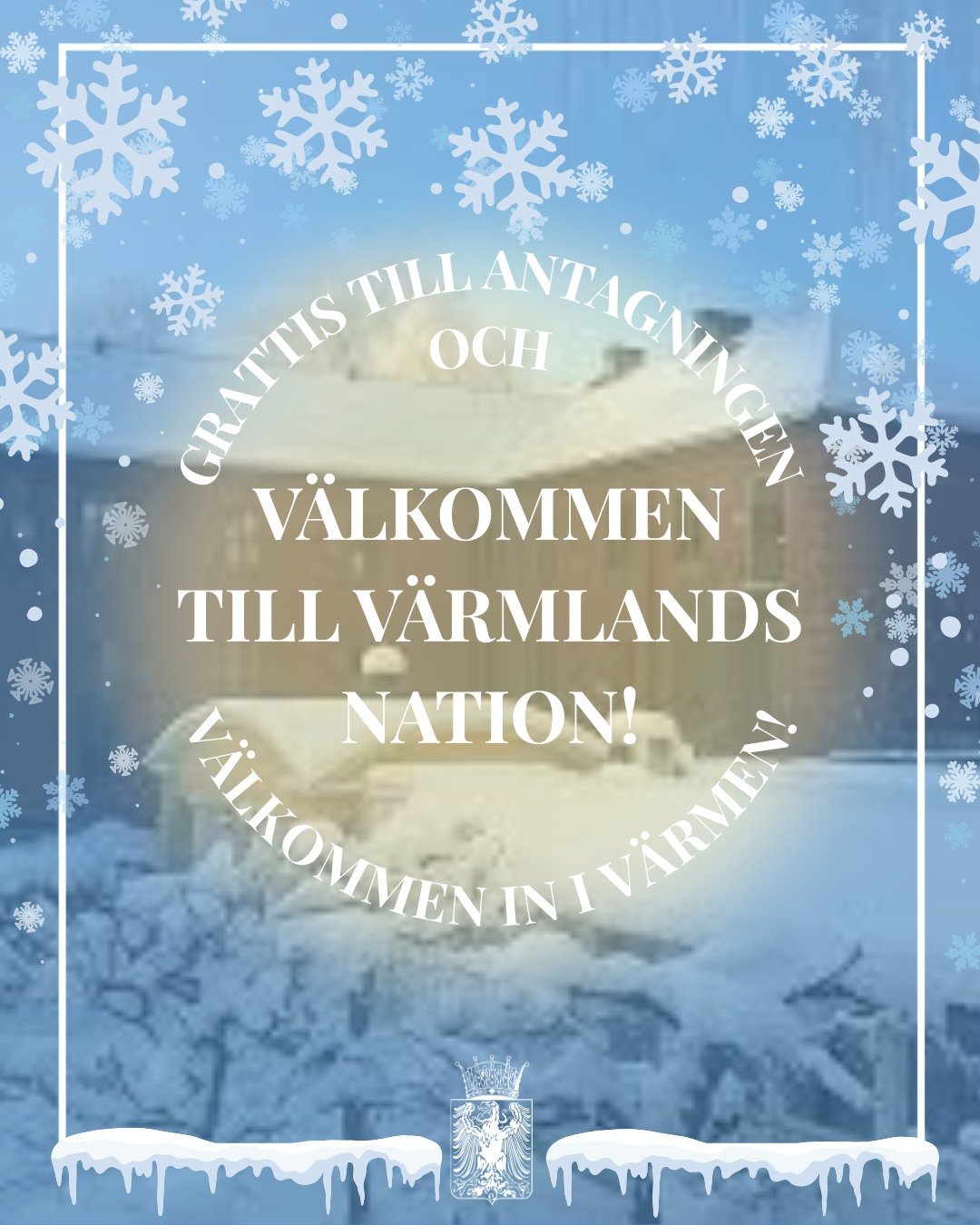 English below 🙌

🎉GRATTIS TILL ANTAGNINGEN 🎉

Ett stort grattis till din plats p&aring; Uppsala universitet &ndash; och varmt v&auml;lkommen till en stad som sprudlar av skratt, studentliv och nya m&ouml;jligheter. Men framf&ouml;r allt vill vi s&