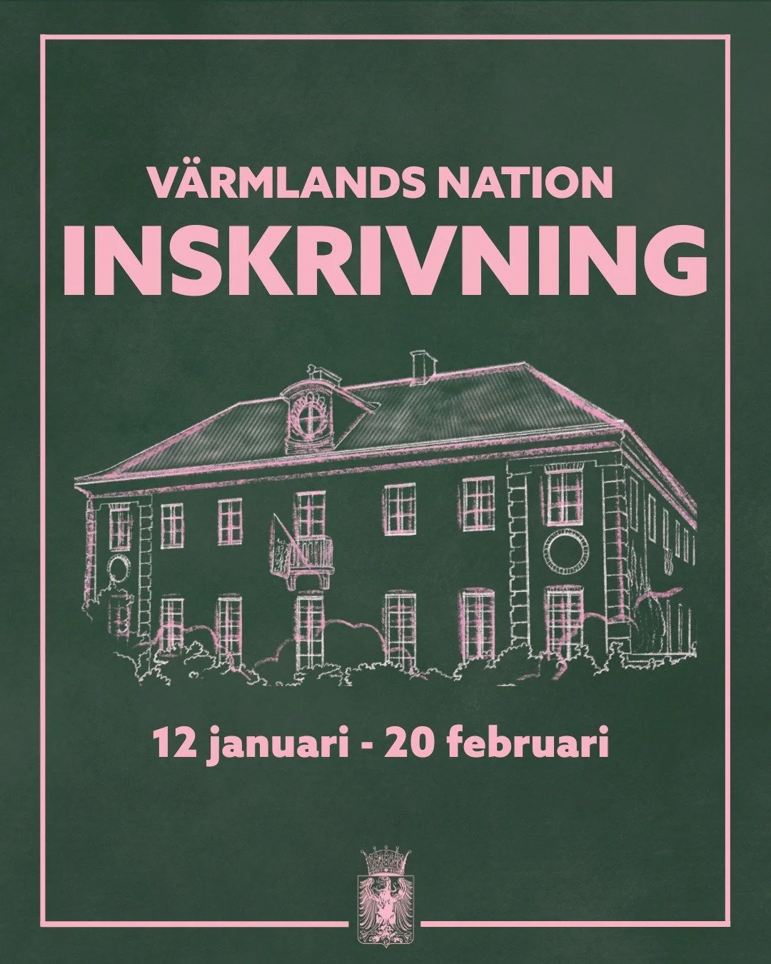 K&auml;ra nya studenter, v&auml;lkomna till Uppsala, men framf&ouml;r allt varmt v&auml;lkomna till V&auml;rmlands nation! ✨

P&aring; V&auml;rmlands nation brukar vi s&auml;ga &ldquo;v&auml;lkommen in i v&auml;rmen&rdquo; &ndash; in i en varm gemens