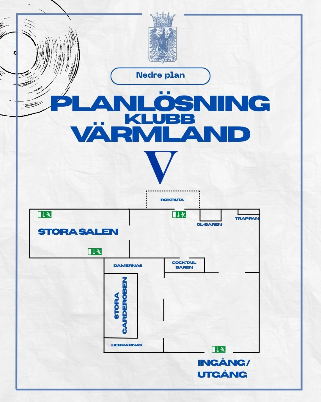 (ENGLISH BELOW)

Med tv&aring; v&aring;ningar, fyra barer och tv&aring; dansgolv v&auml;lkomnar vi er in v&auml;rmen varje fredag! 🍸

Fredagar p&aring; V&auml;rmlands, det &auml;r sen gammalt! 

Pris? Gratis f&ouml;r medlemmar, 80 kr i d&ouml;rren f