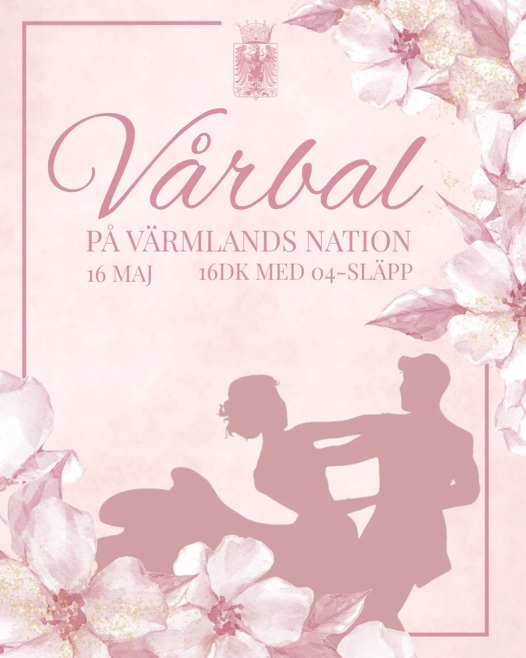 🌷✨ V&Aring;RBALEN 2026 ✨🌷

 &ldquo;Vad &auml;r v&auml;l en bal p&aring; V&auml;rmlands nation &ndash; om inte alldeles underbar?&rdquo; 💃🕺

K&auml;ra V&auml;rml&auml;nningar, Dalsl&auml;nningar och v&auml;nner,
V&aring;ren &auml;r h&auml;r, och d