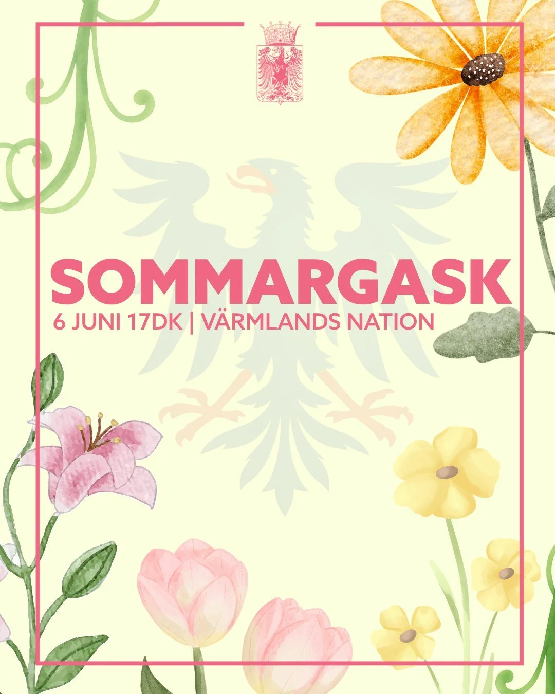 🌼 ENGLISH BELOW 🌼

K&auml;ra V&auml;rml&auml;nningar, Dalsl&auml;nningar och v&auml;nner,
Terminen lider mot sitt slut &ndash; tentor skrivs, arbeten l&auml;mnas in och sommaren n&auml;rmar sig med stormsteg. Men innan vi skiljs &aring;t f&ouml;r s