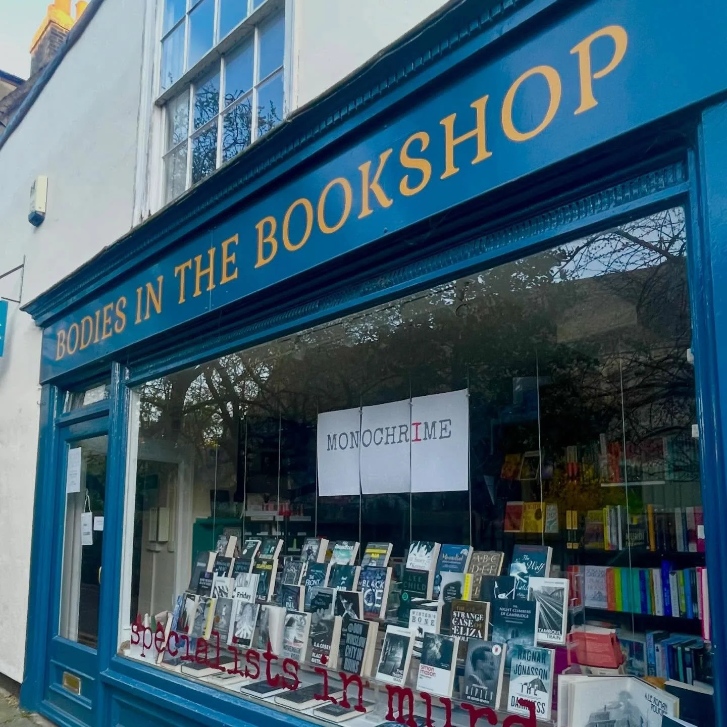 Shout out to Richard and the team at @bodiesinthebookshop in Cambridge, who organised 'Crime and Nourishment' - a brilliant set of readings and introductions to various crime writers last weekend, hosted by the local Methodist chapel. We each had 5 m