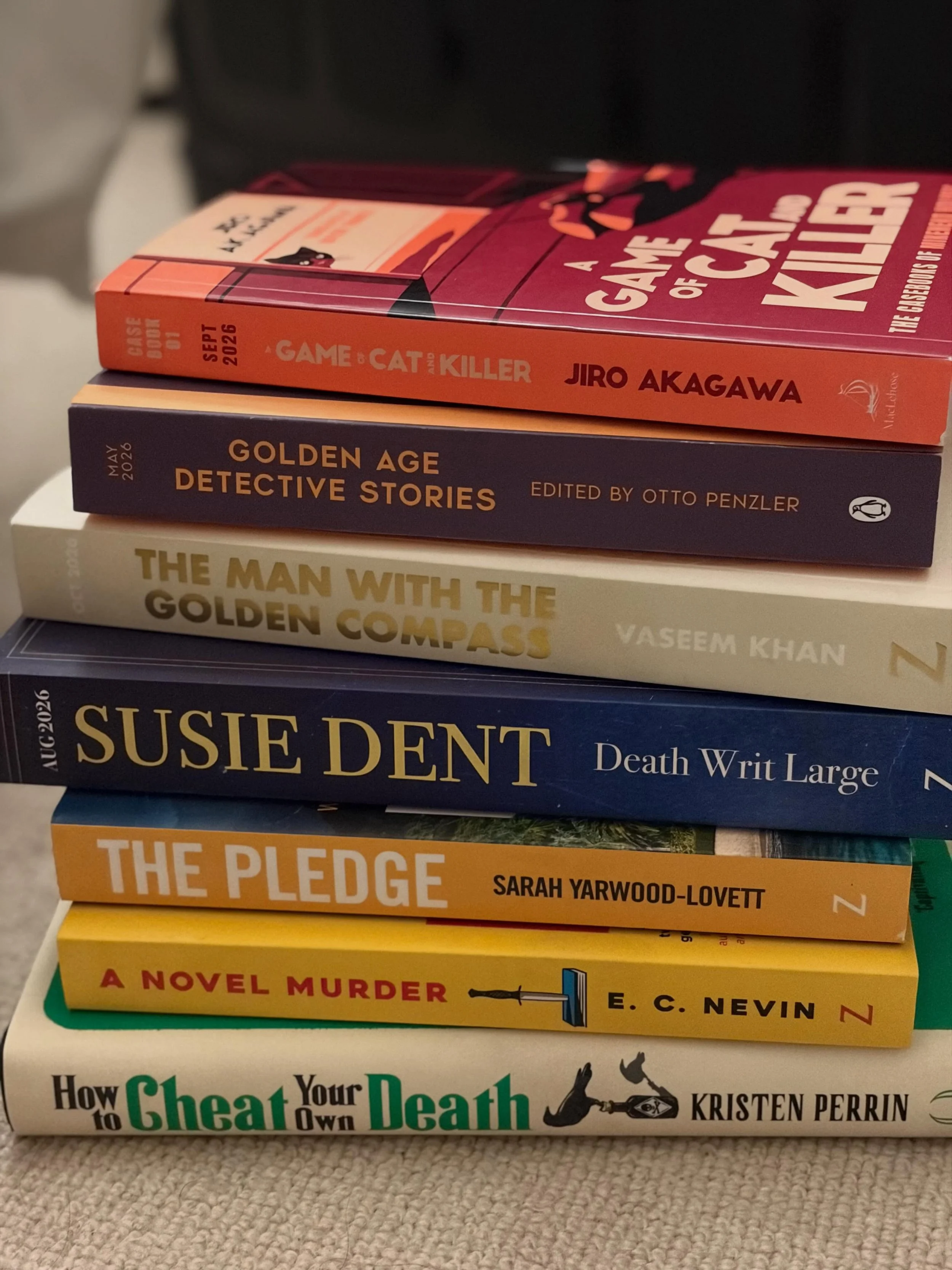 So many good books on my bedside table at the moment. Some out now, some out soon. Some authors I can't wait to meet at @hillingdon_libraries in June. Lots by my publisher, the great @zaffrebooks, I notice! 

@kristenperrinwrites 
@sarahyarwoodlovett