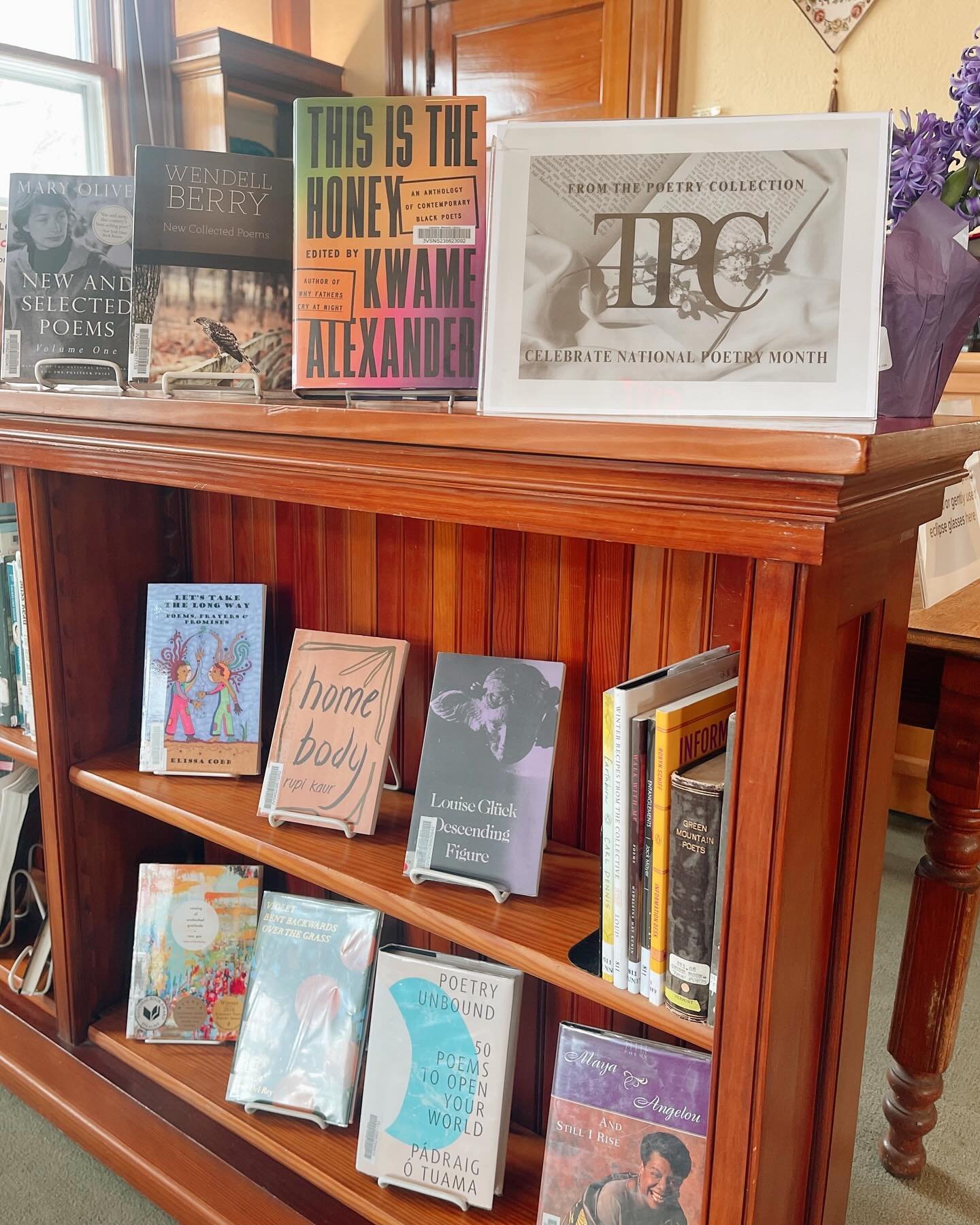We&rsquo;re celebrating all things poetry at LML this month! Check out our new display in honor of National Poetry Month next time you&rsquo;re at the library.