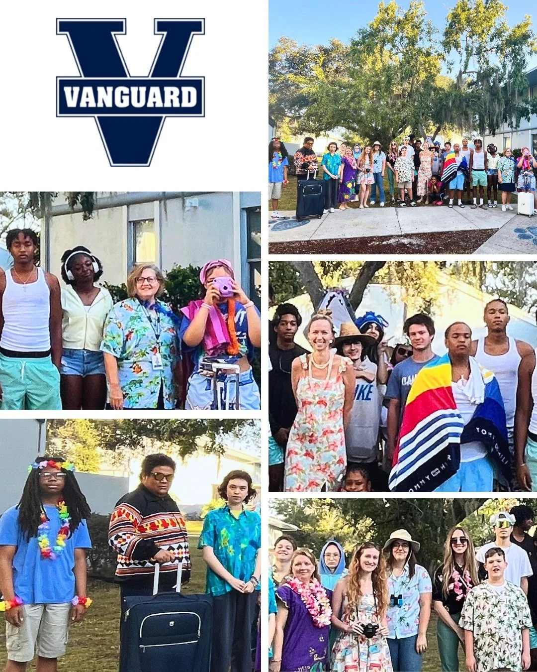 βοΈ We’re giving you a close-up of today’s awesome group!
Our students and staff brought serious vacation vibes for 1000 Island Day with tropical shirts, luggage packed, and all kinds of island spirit! π΄πΊ 
#SpiritWeek #Fall2025 #1000Is