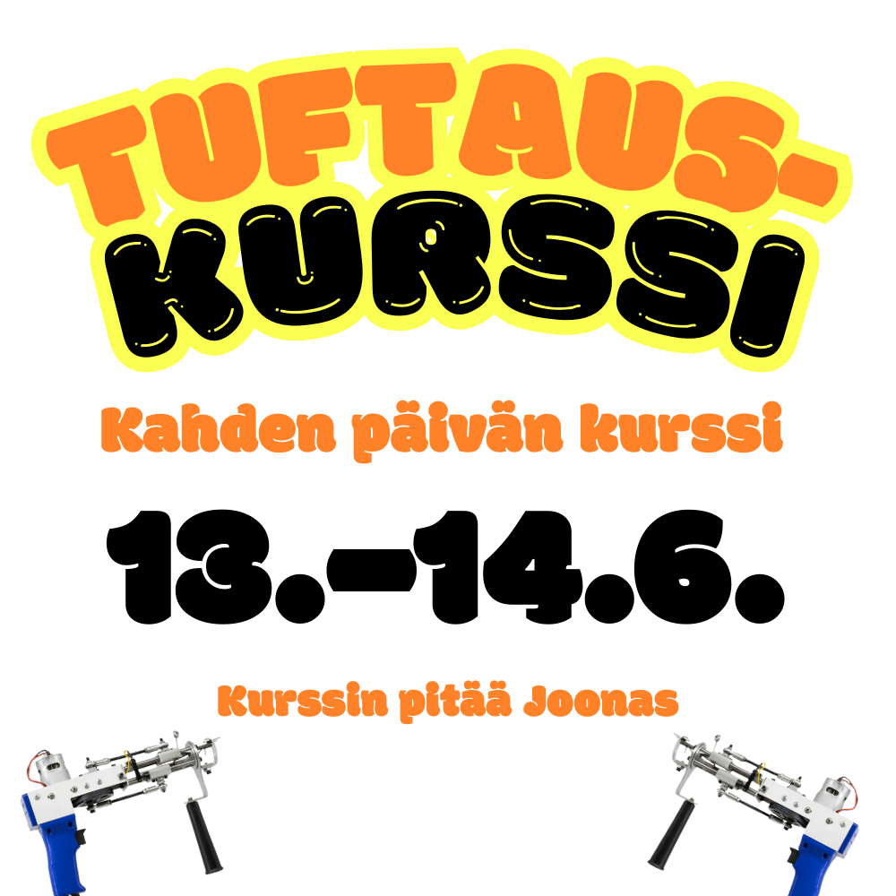2 PÄIVÄN KURSSI, 13.–14.6. KLO 11.00