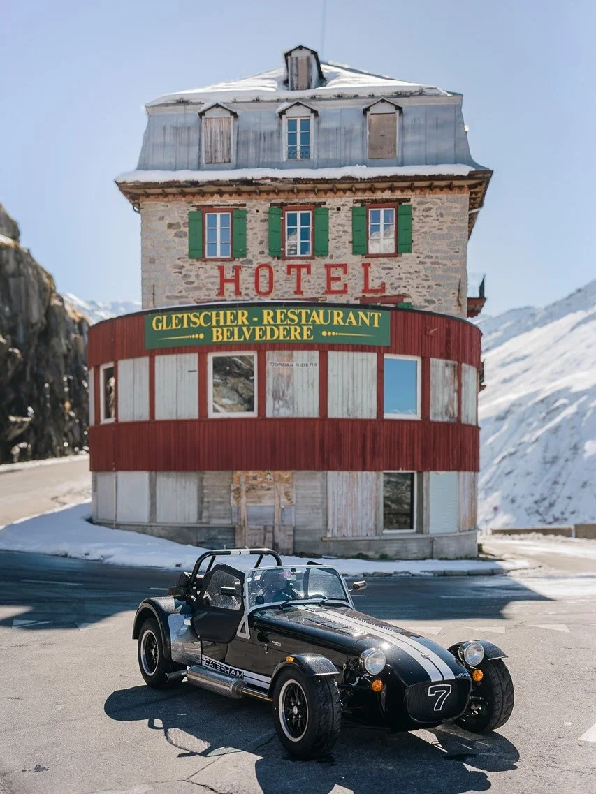 Winding our way through the breathtaking Swiss Alps, our little sports car in its element zigzagging up one famous pass after another, Grimsel, Furka, Susten, Gothard ✔️ 

If anyone has other amazing driving roads I need to visit please let me know!
