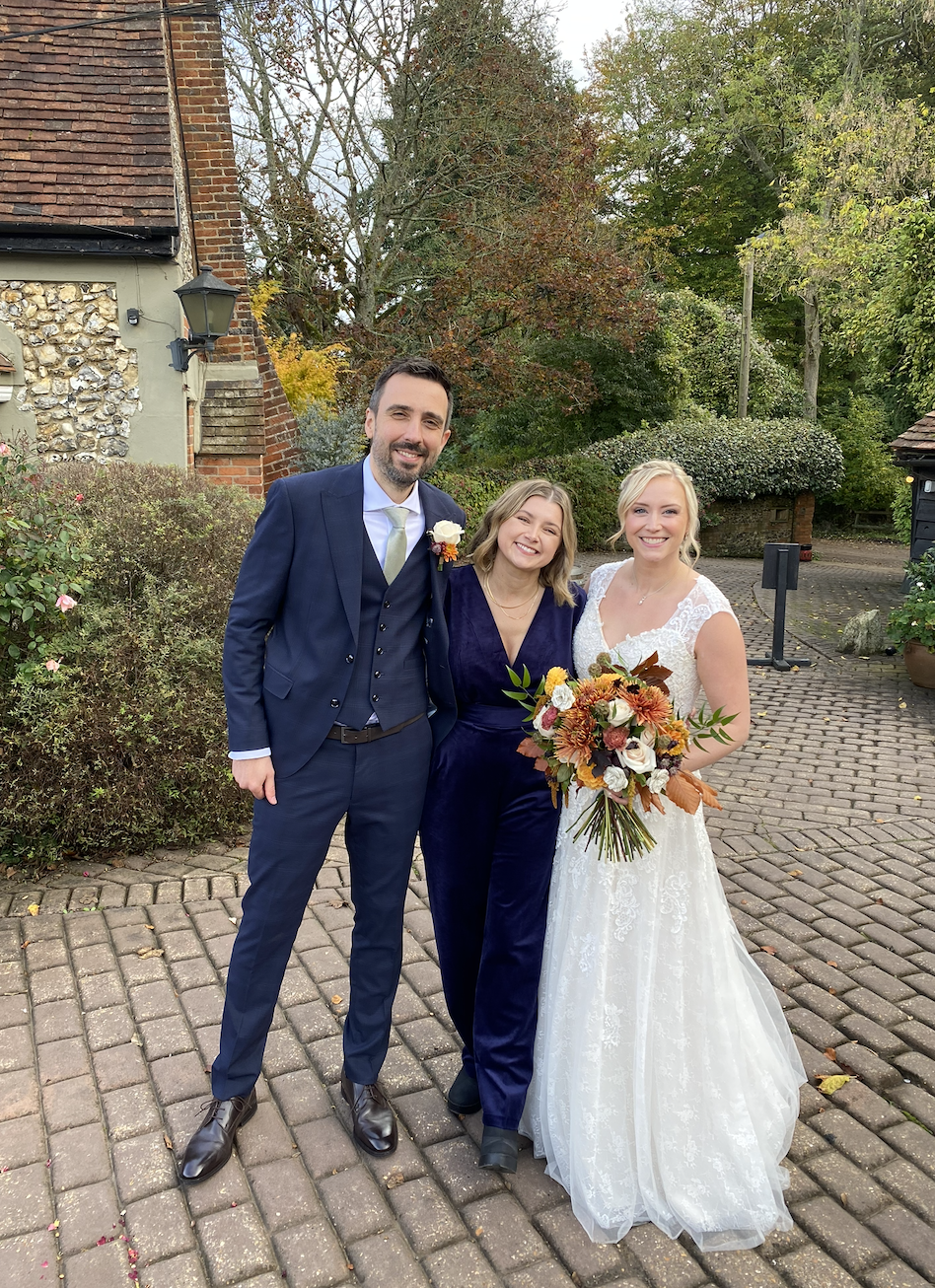 Wedding Celebrant at Old Luxters Barn: