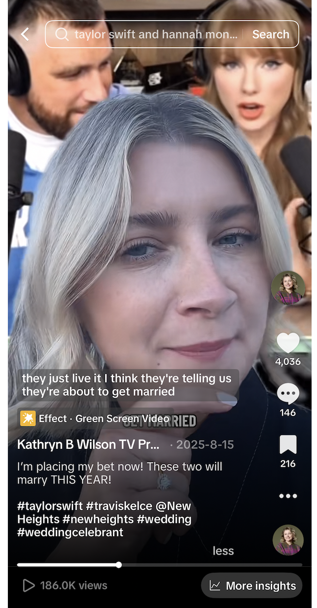 I Called Taylor Swift and Travis Kelce's Engagement 11 Days Early (Here's the TikTok to Prove It)