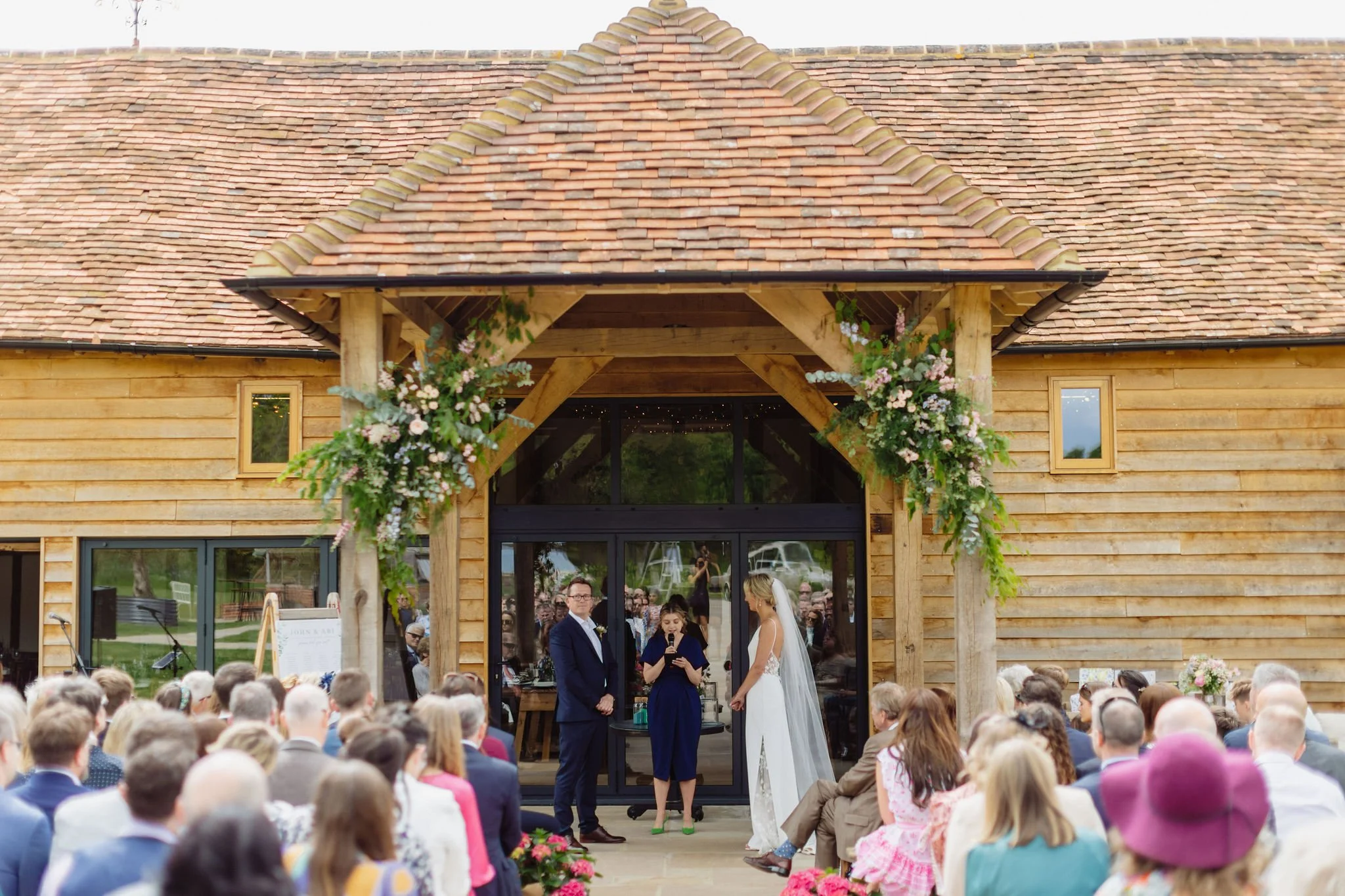 A Beautiful Summer Wedding at Somersbury Barn: Abi &amp; John