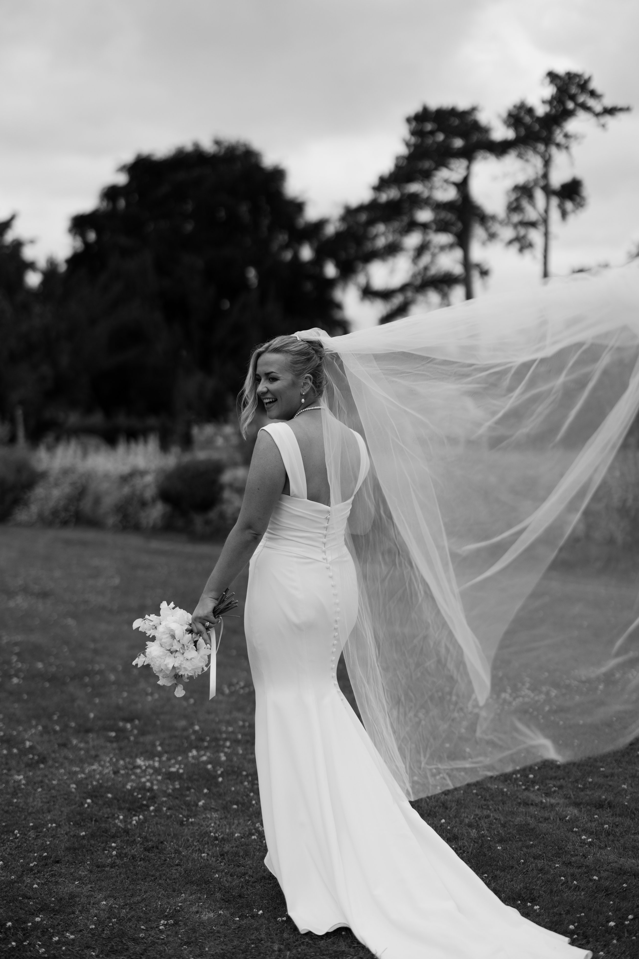 Intimate elopement with bride wedding ceremony in London by humanist celebrant Kathryn B Wilson