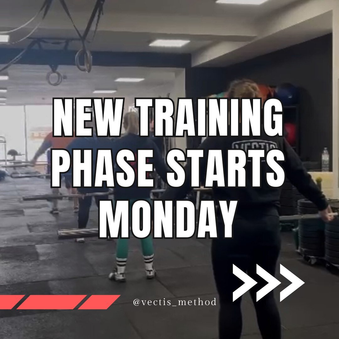 New Training Phase incoming 

Phased training offers a strategic approach to achieving a well-rounded fitness level. It keeps your body challenged, your workouts varied, and your motivation levels high. 

Periodisation can decrease the risk of overtr