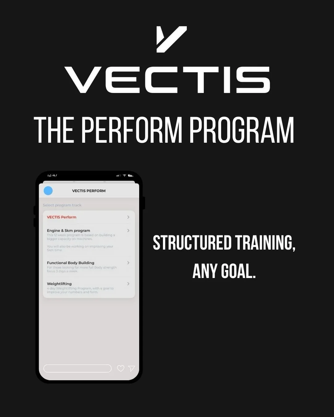 Structure without restriction.
One program. Multiple goals.

🚀 Perform goes live Monday

DM PERFORM for access.