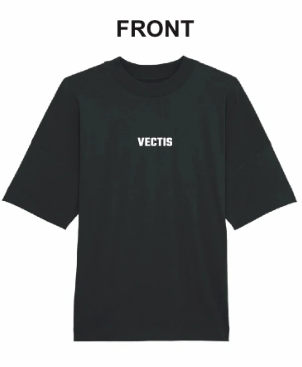 Vectis Block Print - Mens Oversized Tee