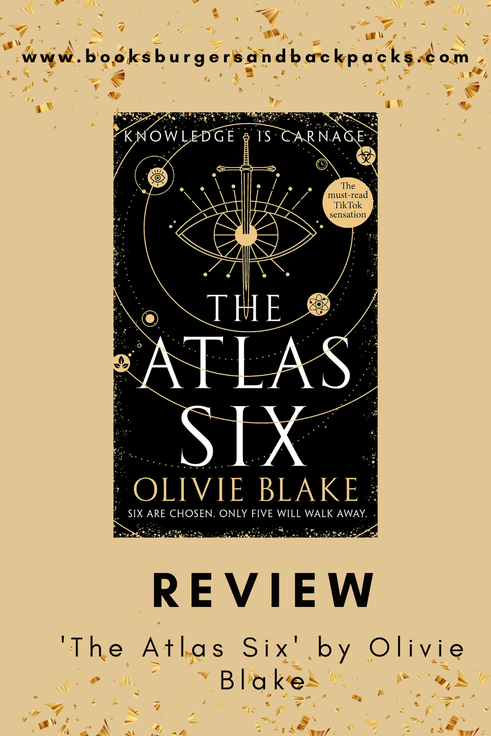 Review: 'The Atlas Six' by Olivie Blake (dark academia fantasy) — Books,  Burgers and Backpacks