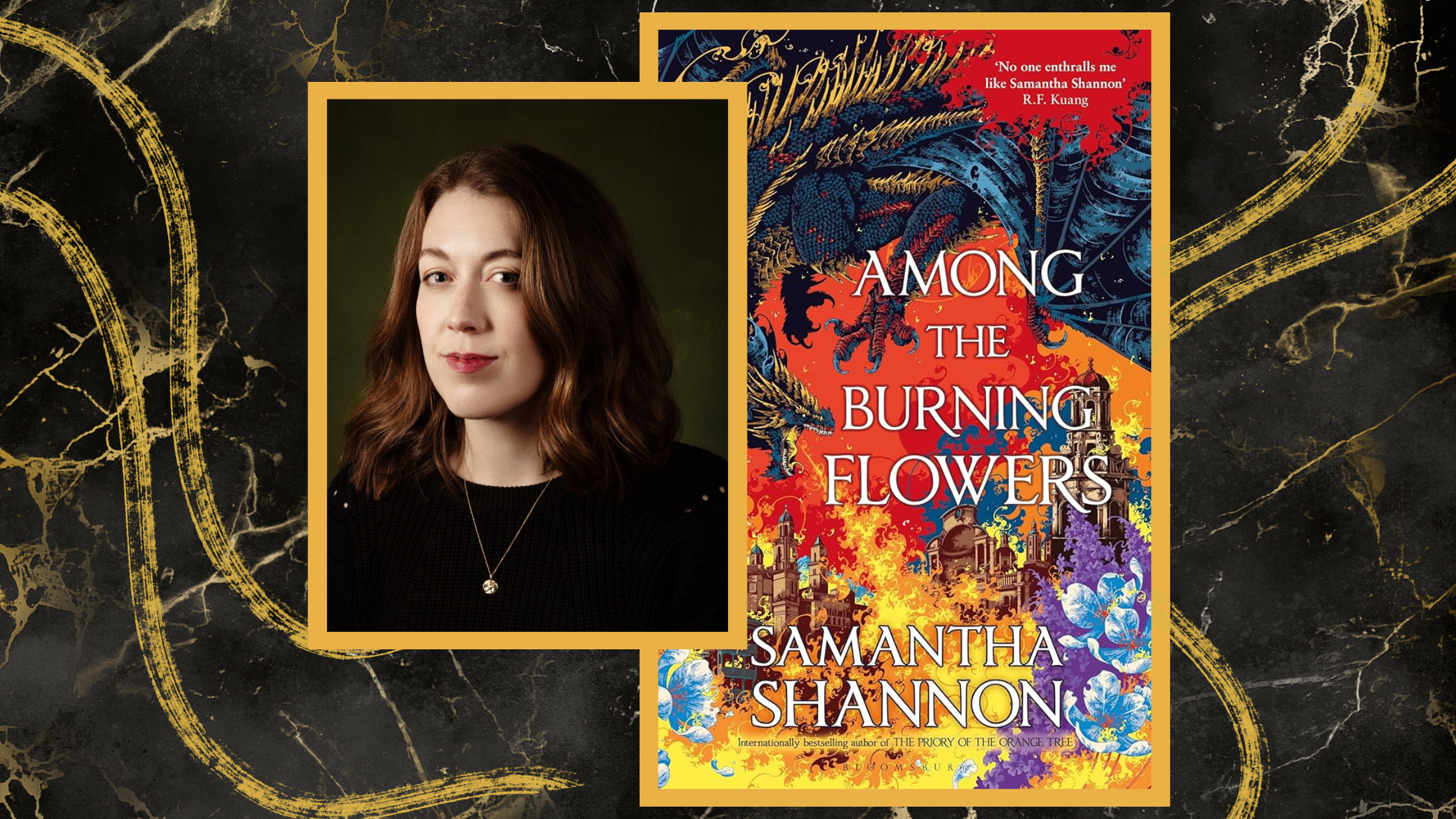 Samantha Shannon for Among the Burning Flowers | Edinburgh