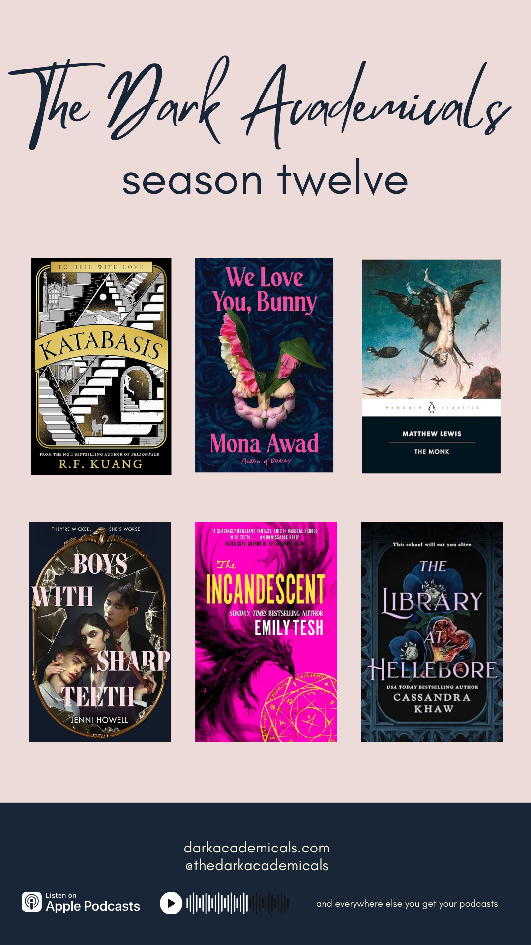 The Dark Academicals Podcast is returning for Season 12!