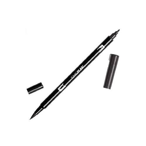 Tombow Dual - Black - Your favorite Tombow Dual Brush Pen in black x6 for the letterer who loves monochrome.