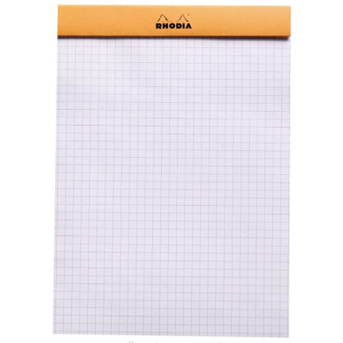 Rhodia Graph Paper - Our favorite paper in graph form, which provides more guidance for brush lettering practice.