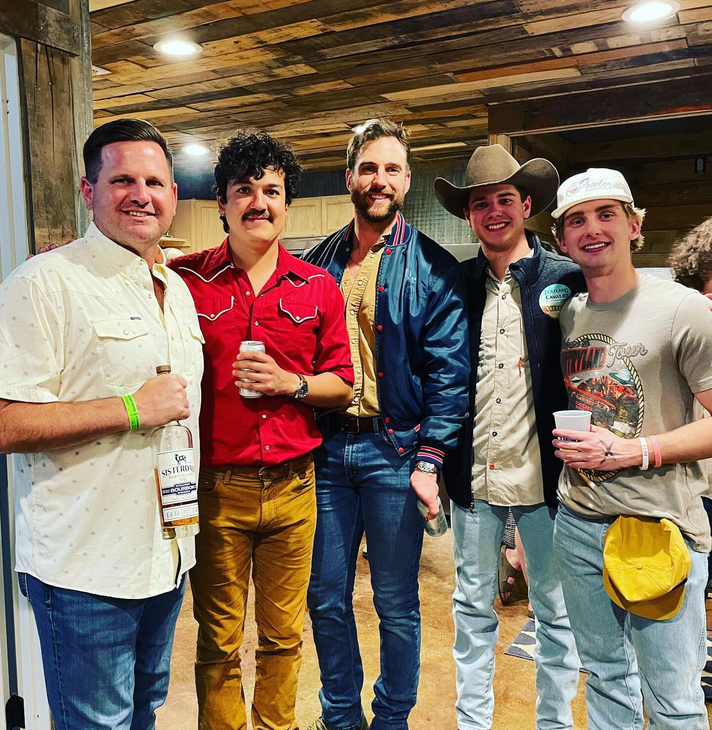 Thank you @flatlandcavalry for having us&hellip; you boys put on one hell of a show #drinksisterdale