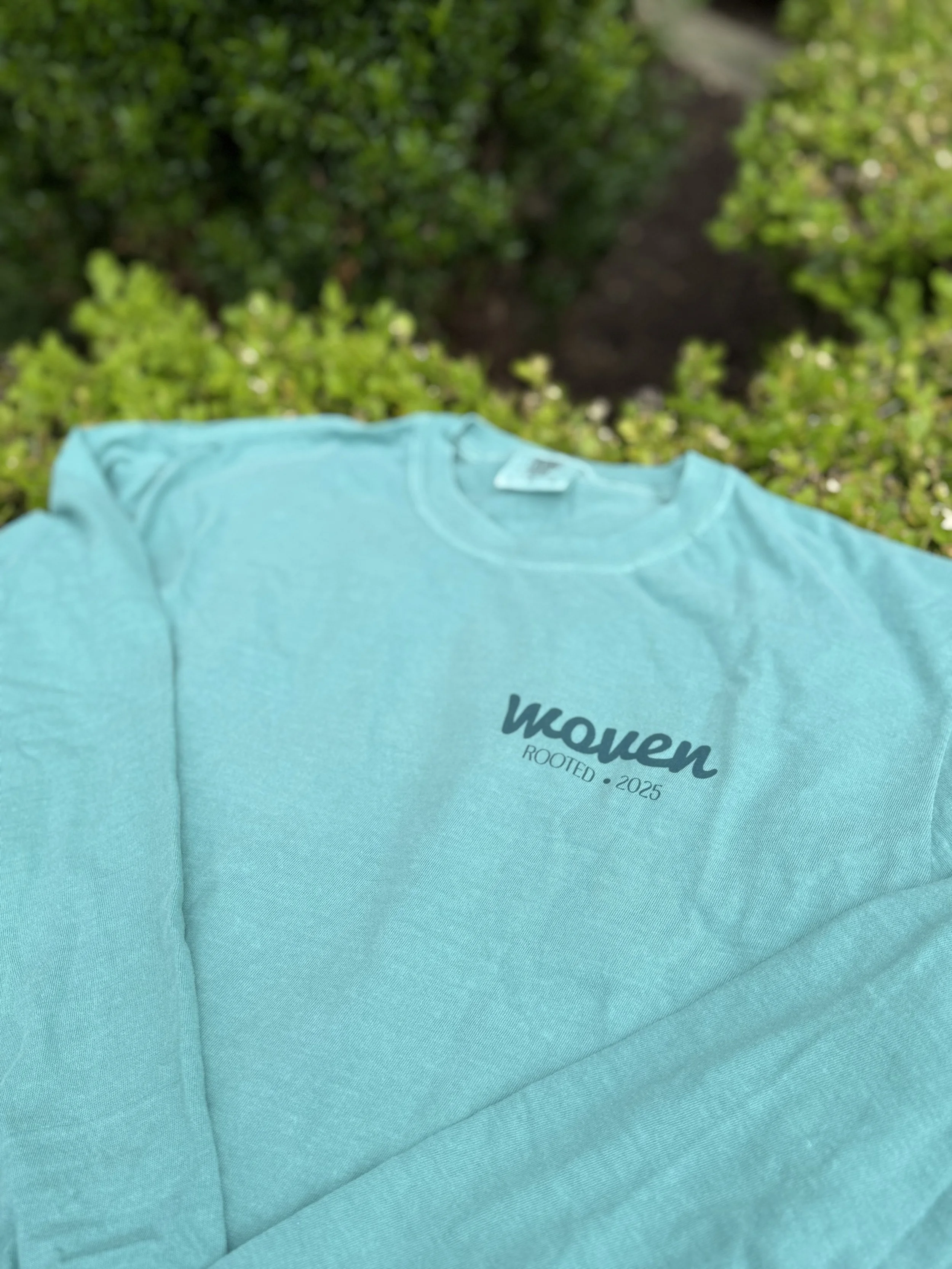 Woven Retreat 2025 Long-Sleeved T-Shirt