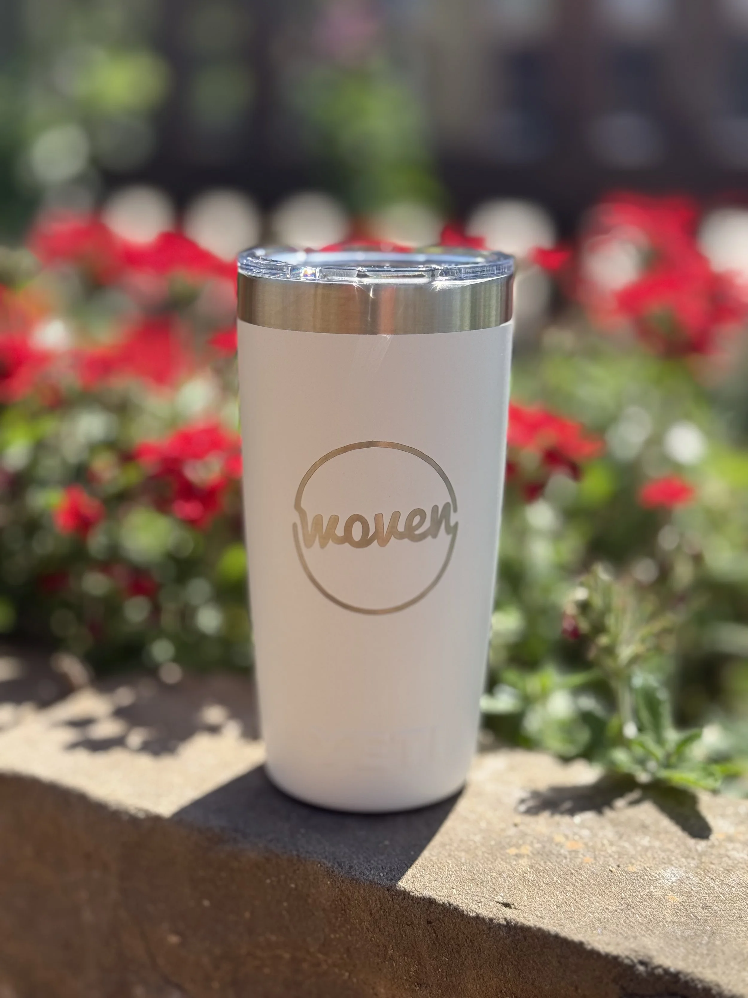 Woven Yeti 10 Oz. Rambler Tumbler