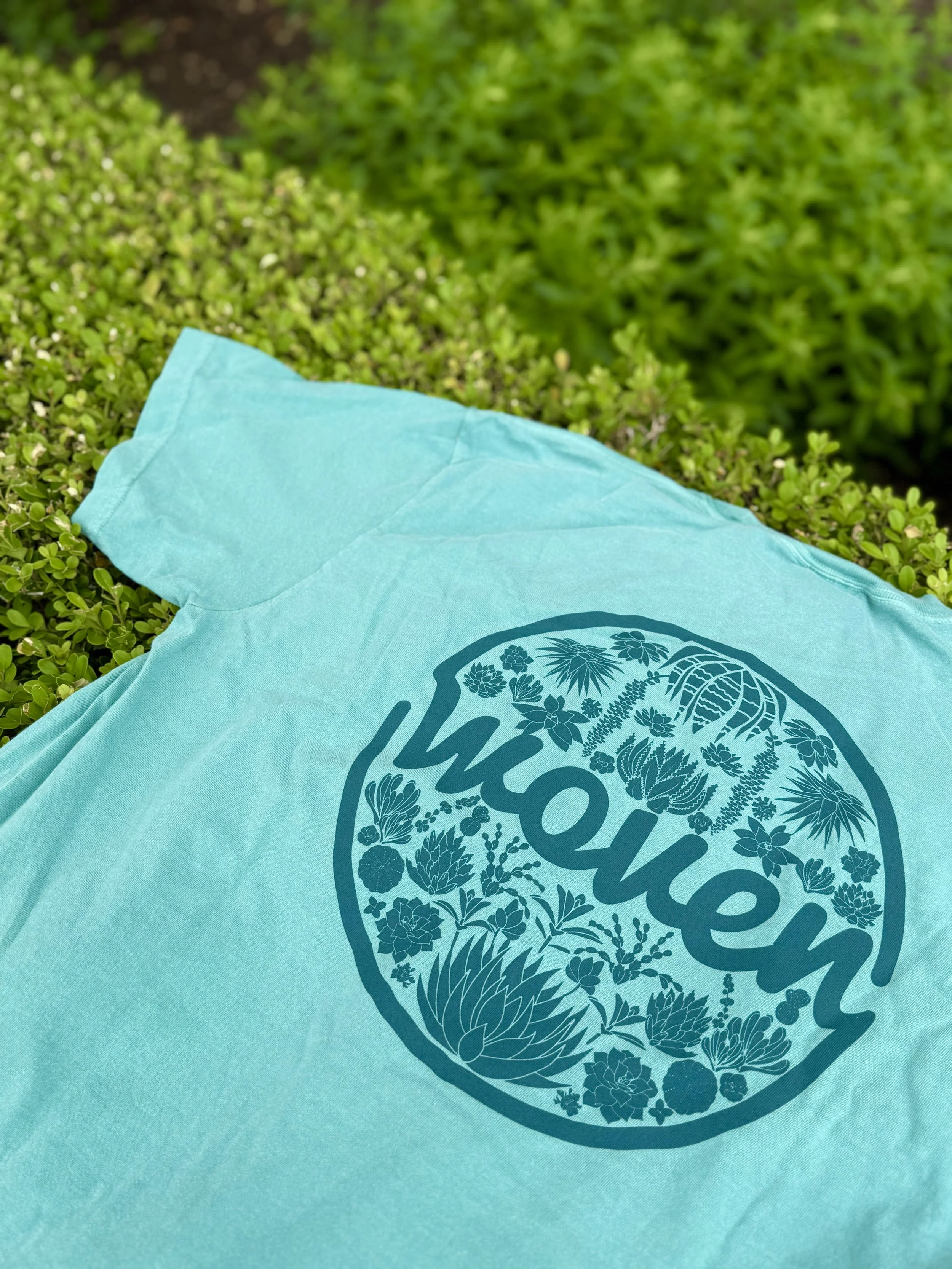 Woven Retreat 2025 Short-Sleeved T-Shirt - Back.JPG