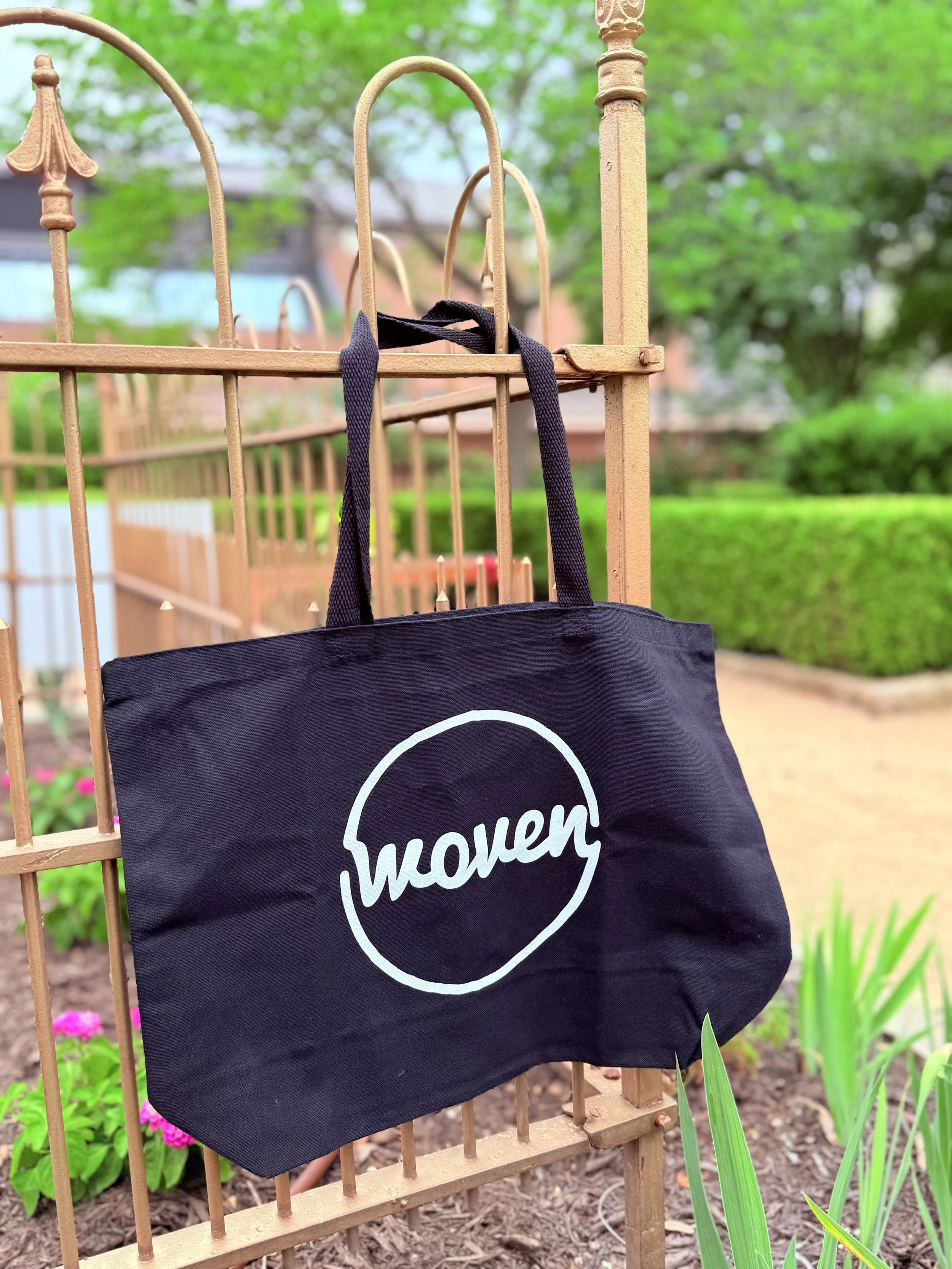 Woven Canvas Tote Bag