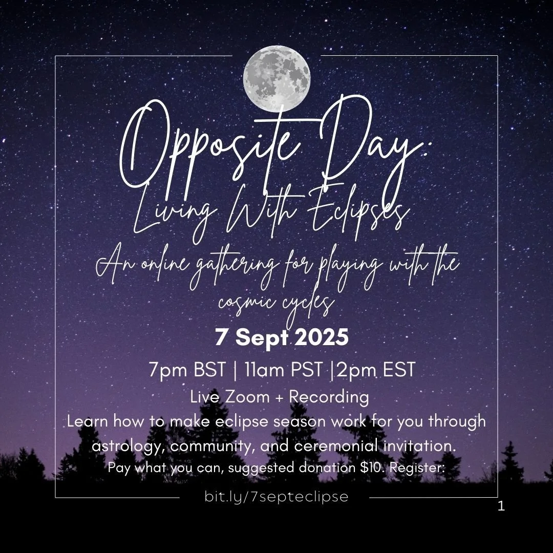 Opposite Day: Living With Eclipses