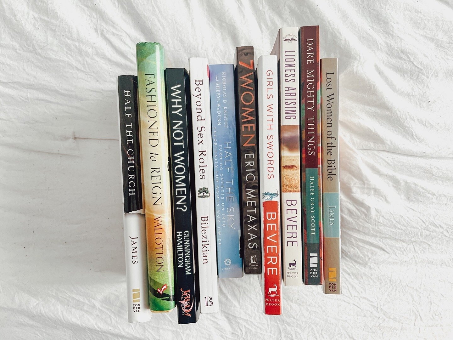 Ten books I recommend for Women's History Month. ⁠
⁠
I'm currently reading through Why Not Women and it's opening my eyes to historical context I didn't fully know or understand. ⁠
⁠
Have you read any of these books? Are there any other books you wou