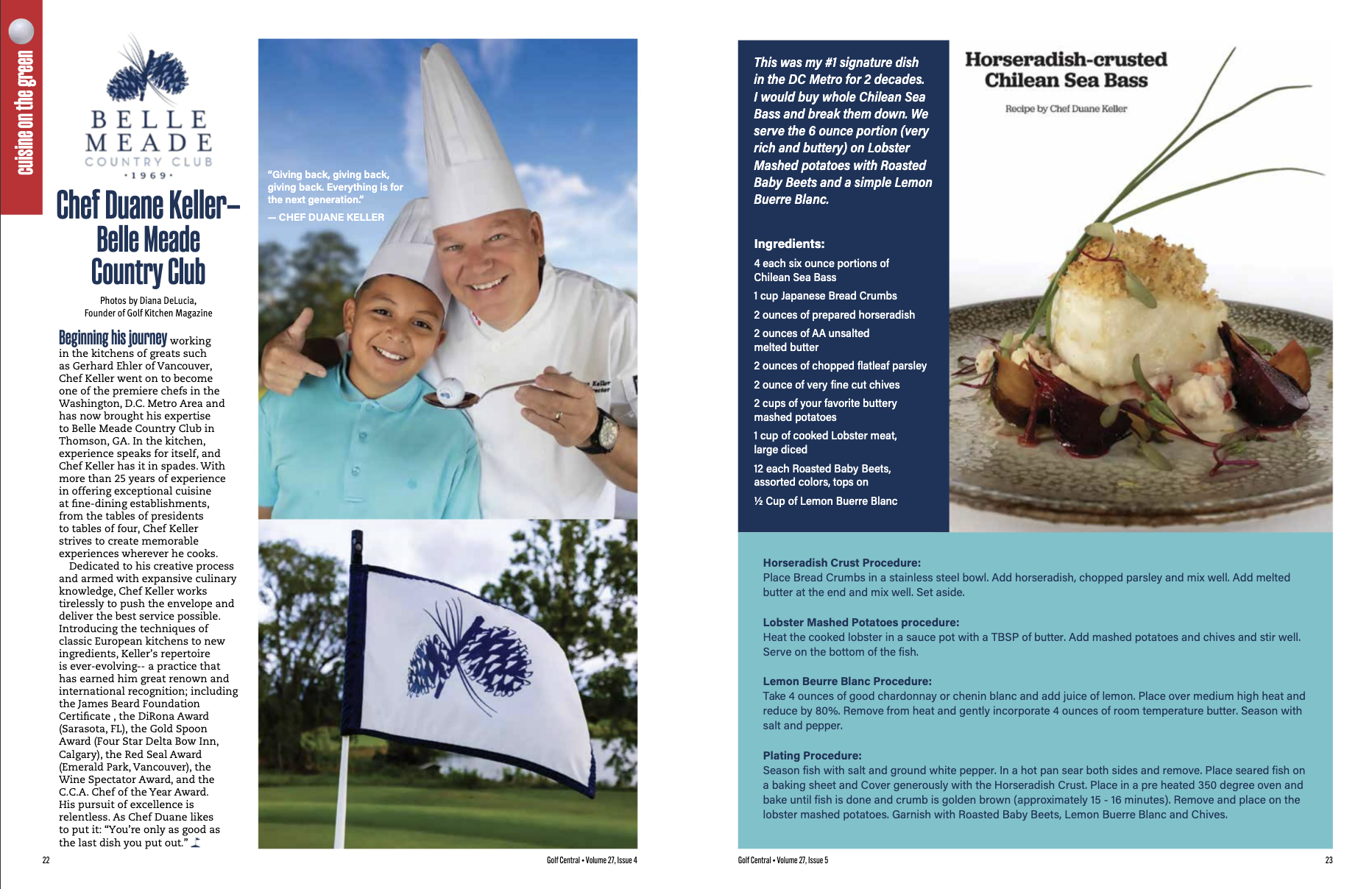 Golf central magazine