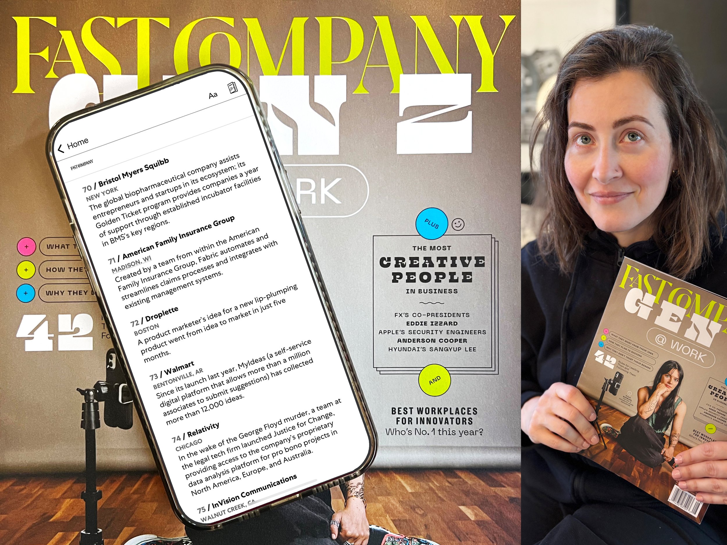 Fast Company Recognition