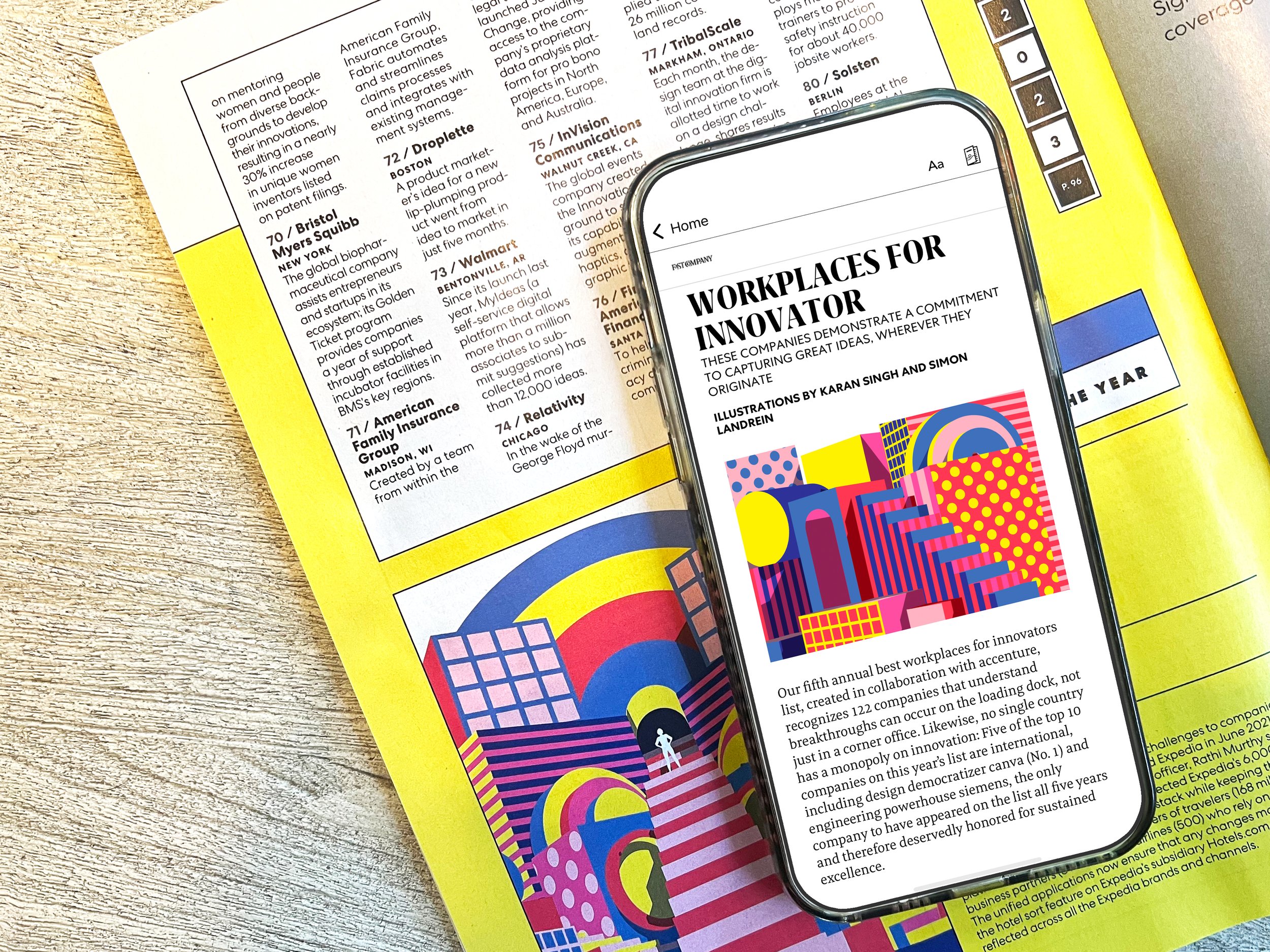 Fast Company Recognition