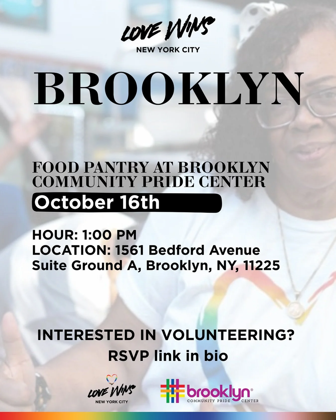 🌈 Please share our October food pantry distribution dates and locations, you never know who is facing food insecurity. 

Each distribution is an opportunity to build community and promote dignity. Join us by making a donation, sharing our work and o