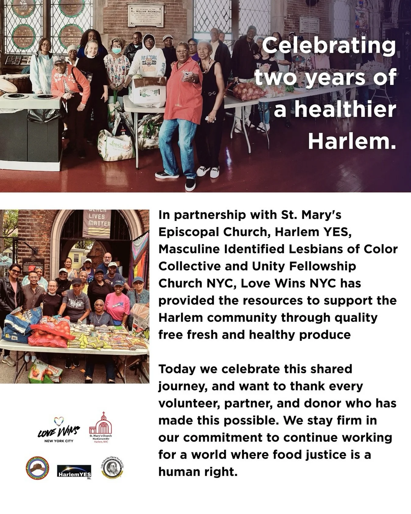 On this second anniversary, we deeply express our gratitude to our partners, as well as to all the volunteers and allies who have contributed their time, resources, and commitment.💟
We reaffirm our mission to continue working together for a more inc