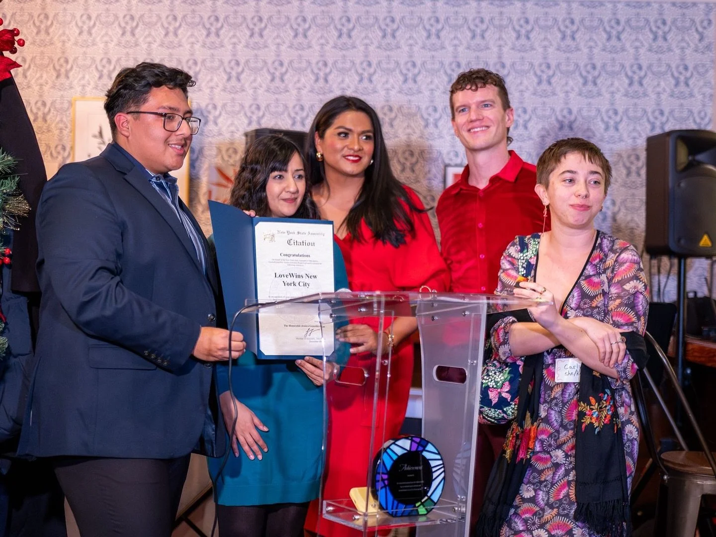 Thank you for making Regalos Night 2025 a meaningful act of solidarity.

On December 6, Love Wins NYC brought together a community committed to supporting children and families living in shelters and facing profound limitations in their daily lives.
