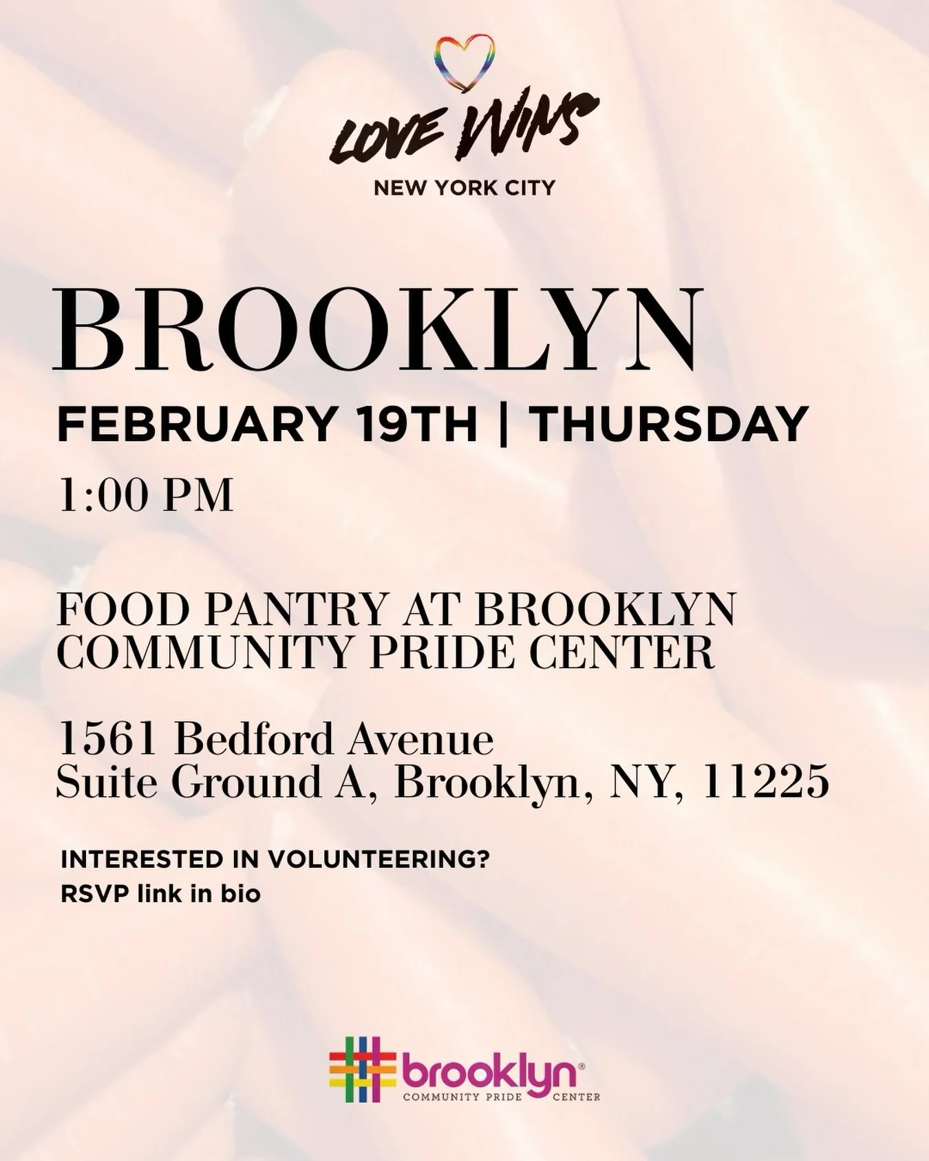 [📍BROOKLYN] Through monthly distributions of fresh, nutritious food, we serve five strategically located sites. Our work strengthens food security while promoting community well-being.💟
