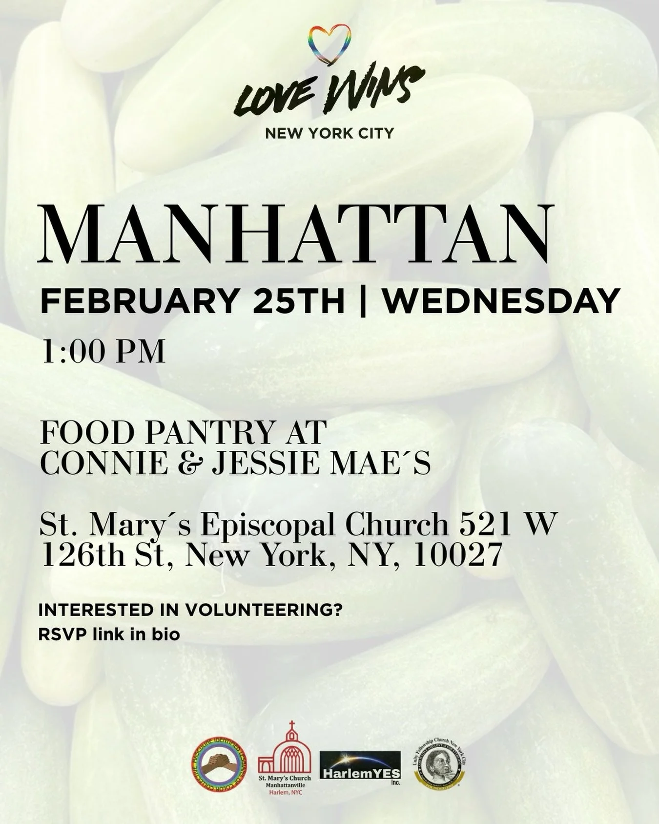 [📍MANHATTAN] Through monthly distributions of fresh, nutritious food, we serve five strategically located sites. Our work strengthens food security while promoting community well-being.💟