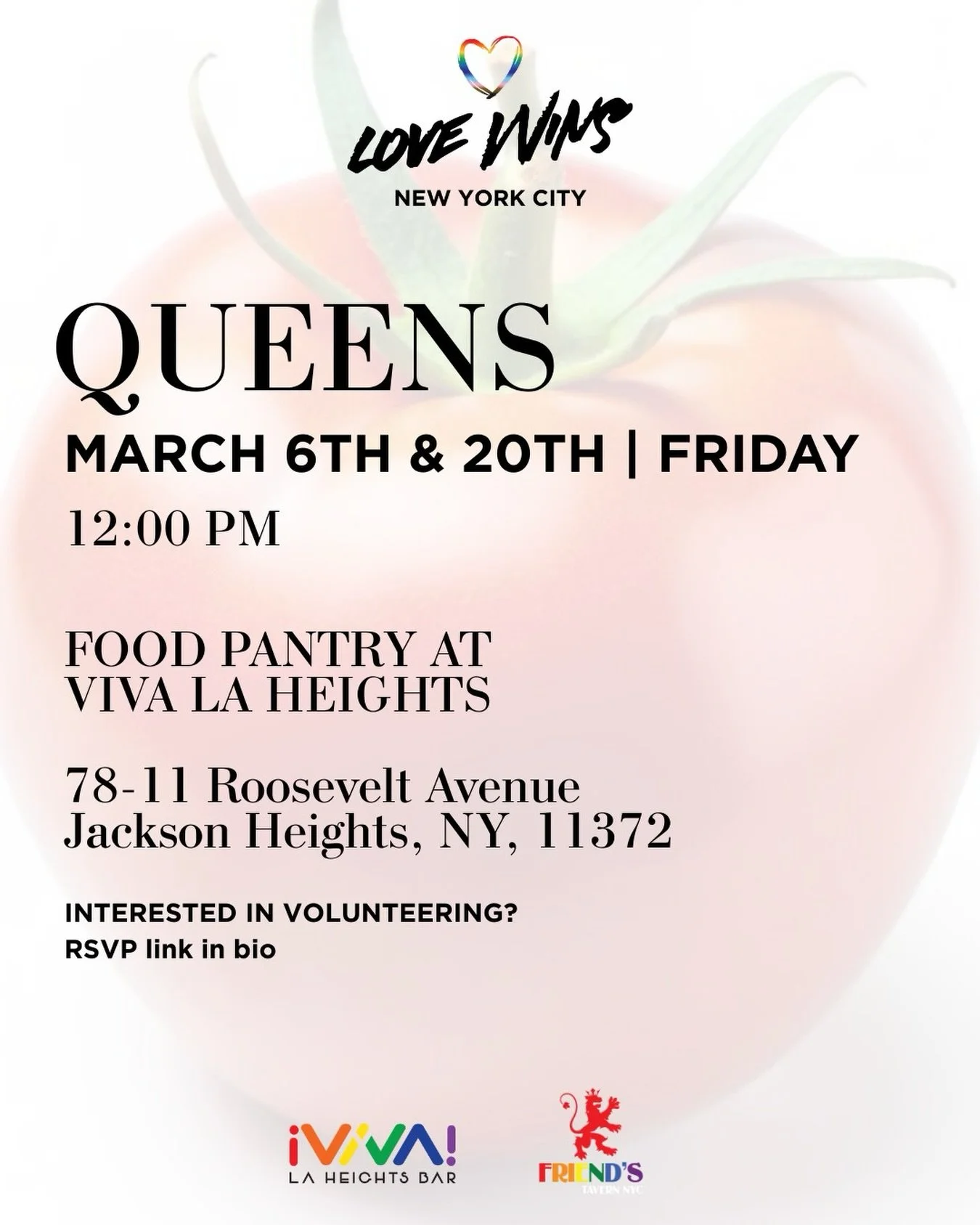 📍 MARCH 

Check the calendar of our fresh food pantry dates in our five locations. 

Please share with family, friends and neighbors❤️.