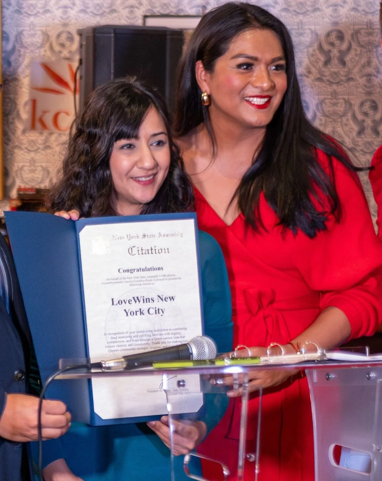 At Love Wins NYC, we recognize and value the rigorous and committed work of women who contribute significantly to fulfilling our mission and strengthening our community 🌸🌻