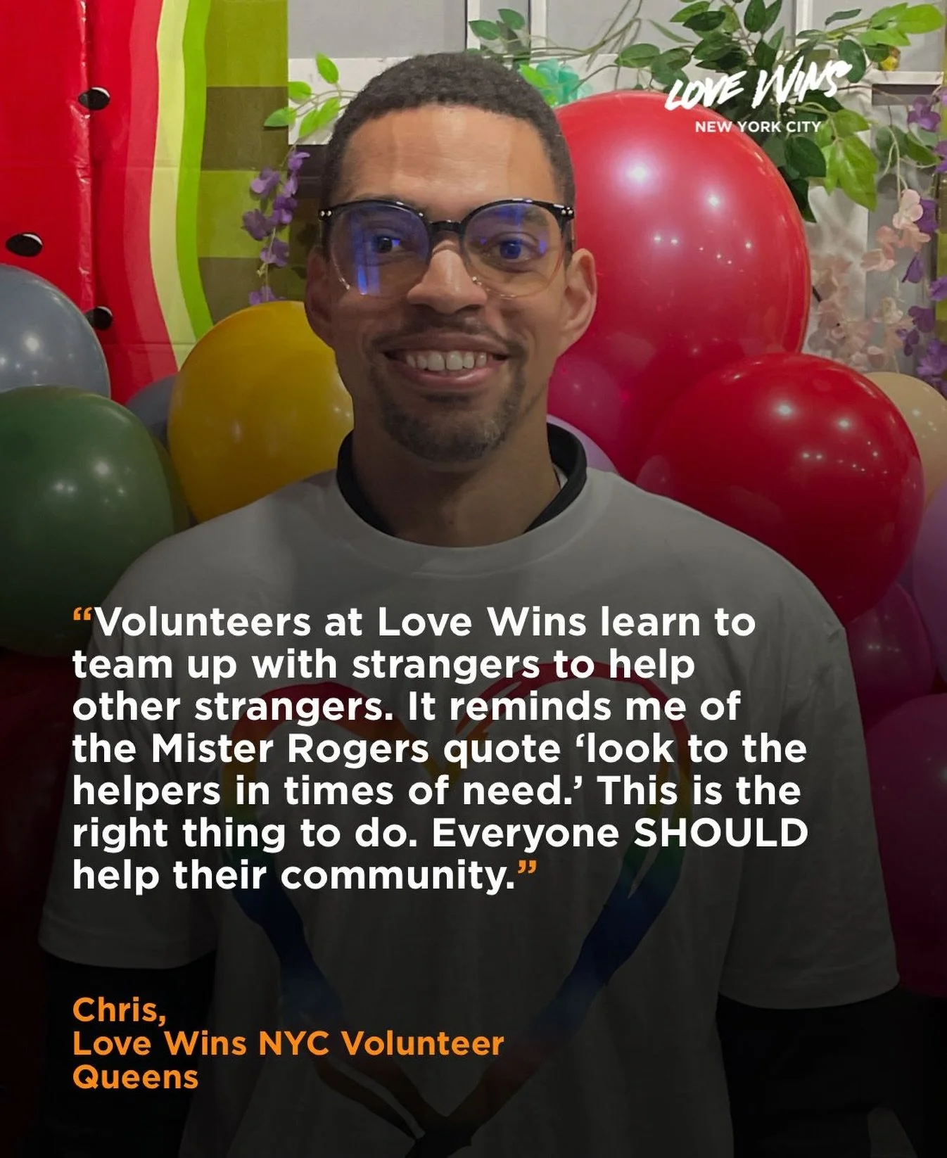 Chris joined our Queens distribution with his group and experienced firsthand the power of community🤝

This is what&rsquo;s possible when we choose to help others🫶🏻.

Now it&rsquo;s your turn. Join us as a volunteer at our next distribution😃🍅.