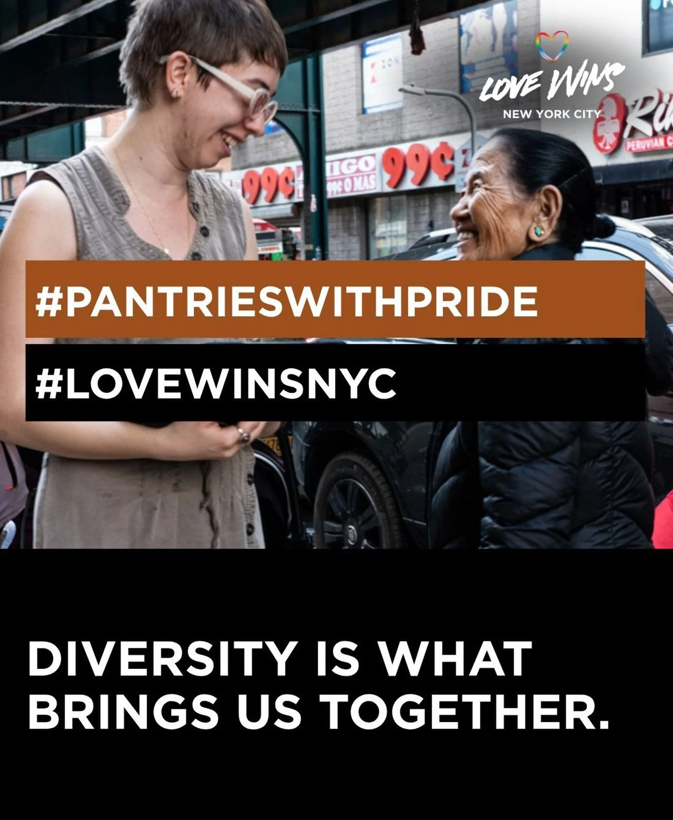 June is approaching, a reminder that diversity is something to be celebrated with pride and that our differences help us build a strong and healthy community 🤎🤍🍊.