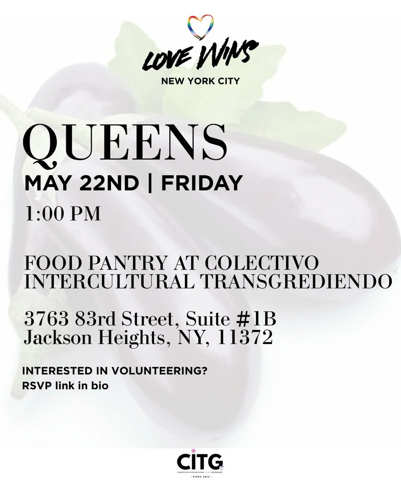 📍QUEENS!  Check out our May pantry distribution dates and join our volunteer team 👥🗣️.
Your support as a volunteer is key to helping us continue bringing food to our neighbors✅✅✅.
We look forward to seeing you! 👁️🫀.