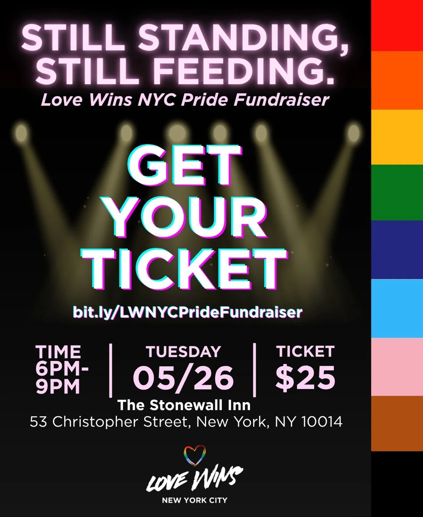 Purchase your ticket today and join us for an evening of live performances, music and raffles as we come together to raise funds for our mission. https://bit.ly/LWNYCPrideFundraiser ✨🎶💅🏻🪩