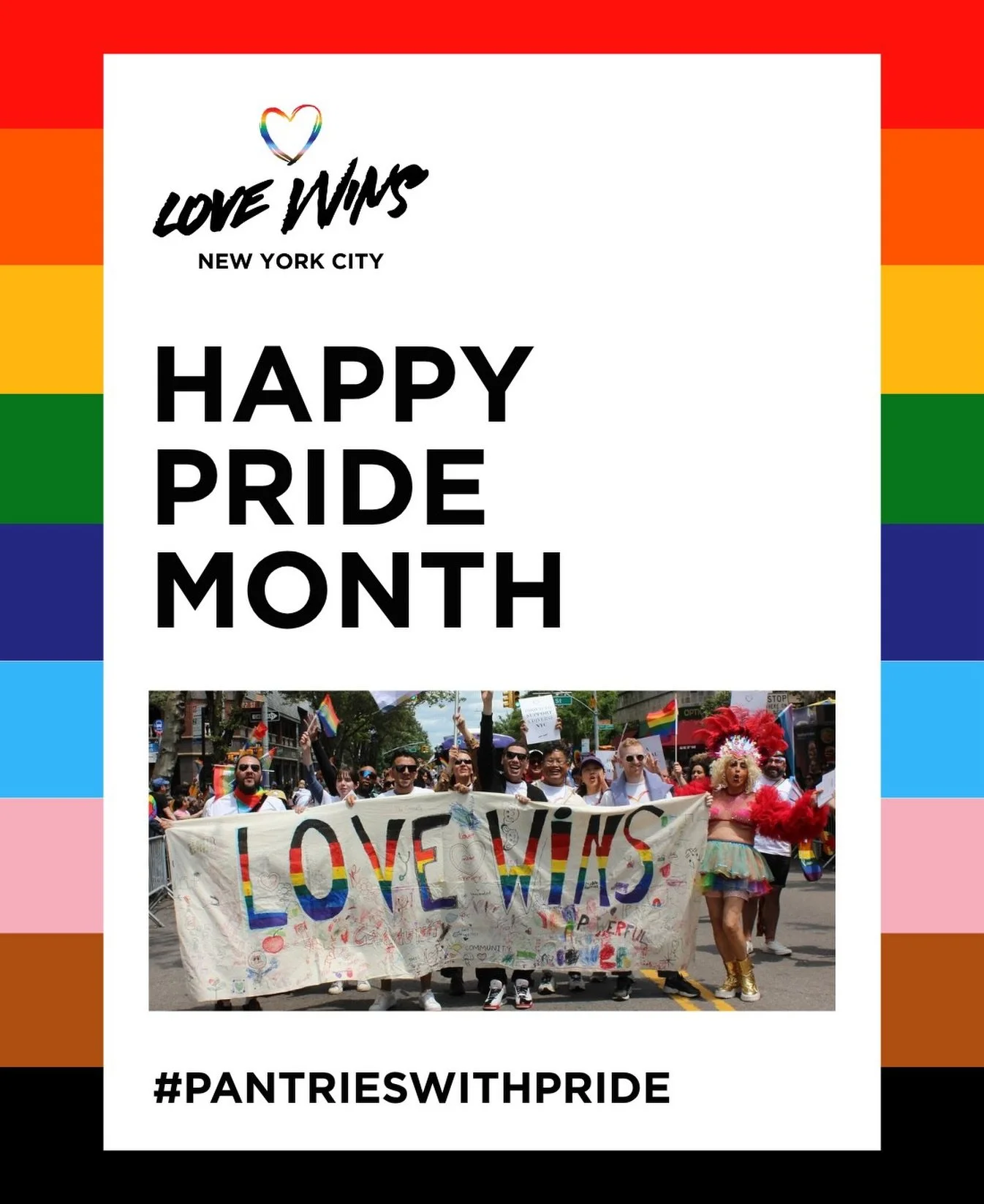 🌈 Welcome, June 💟

Pride Month is here, a time to celebrate, uplift, and strengthen our community. We invite you to join us at the marches and events taking place throughout the month as we raise our voices in support of LGBTQ+ rights 🤝🏳️&zwj;🌈.